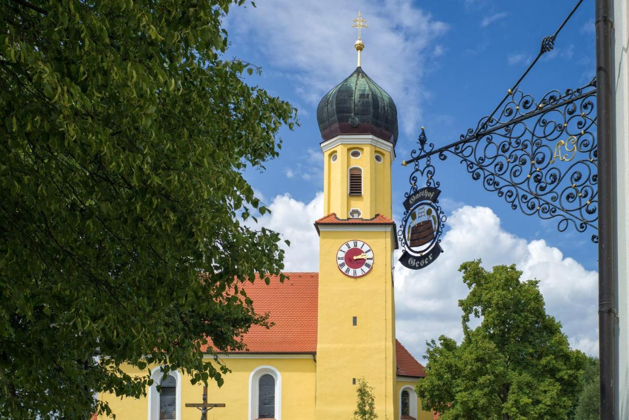 Landgasthof Geser Sarching Экстерьер фото
